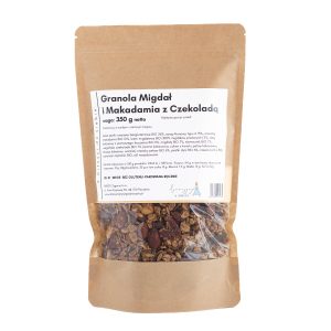 Granola Migdał i Makadamia z Czekoladą