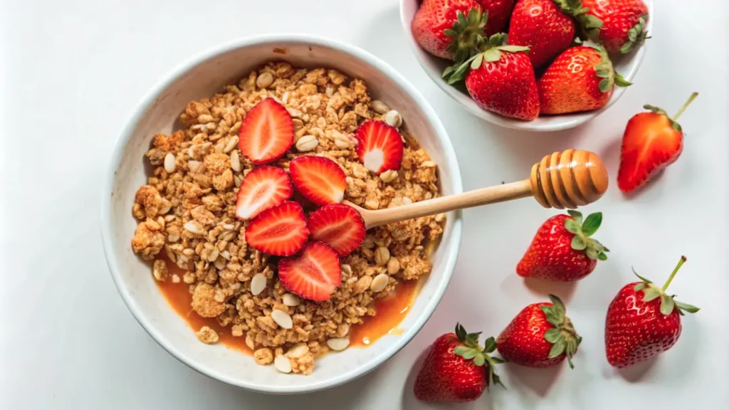 Domowa granola bez cukru i bez glutenu - Dziewczyny w Spódnicach