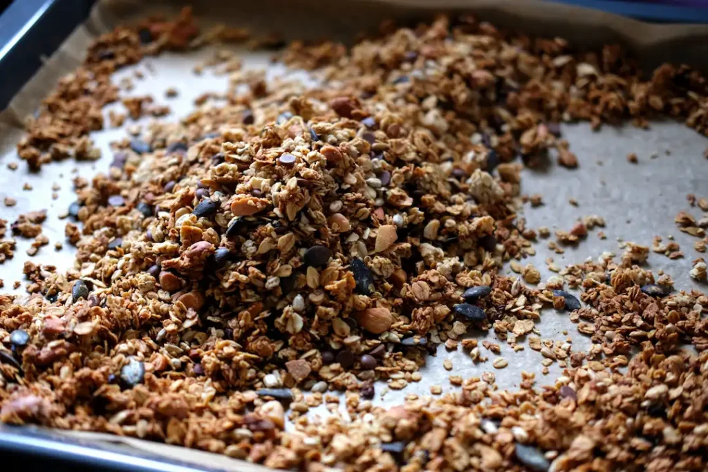 Domowa granola bez cukru i bez glutenu - Dziewczyny w Spódnicach