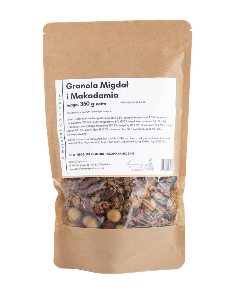 Domowa granola bez cukru i bez glutenu - Dziewczyny w Spódnicach