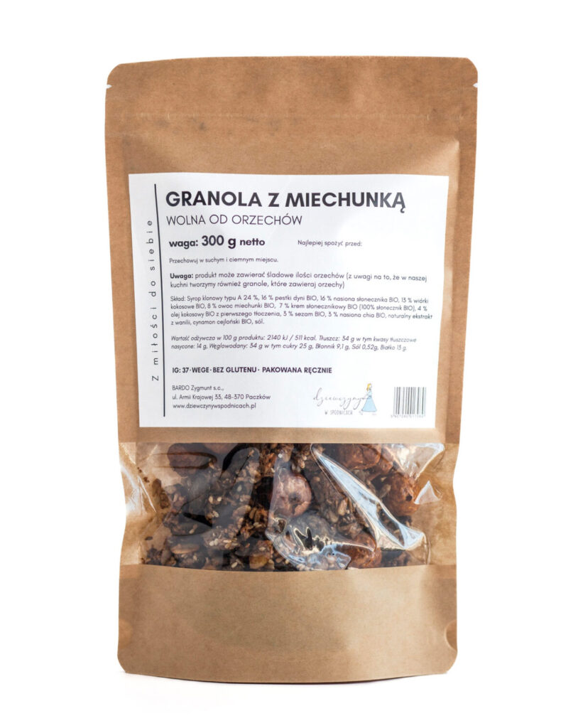 Domowa granola bez cukru i bez glutenu - Dziewczyny w Spódnicach