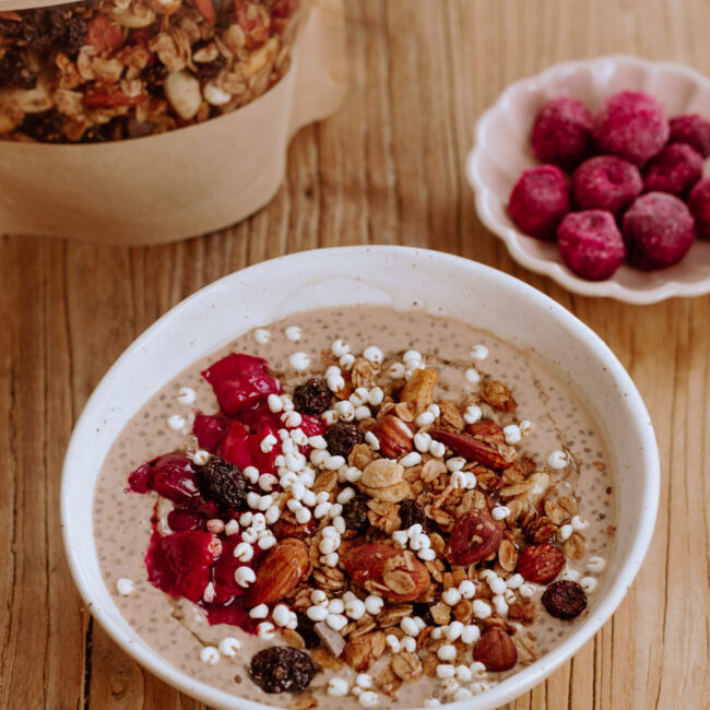 Domowa granola bez cukru i bez glutenu - Dziewczyny w Spódnicach